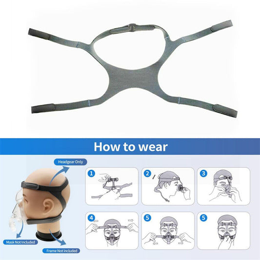 Replacement Headstrap Headgear Shoulder Belts For Fisher Paykel Simplus CPAPMask