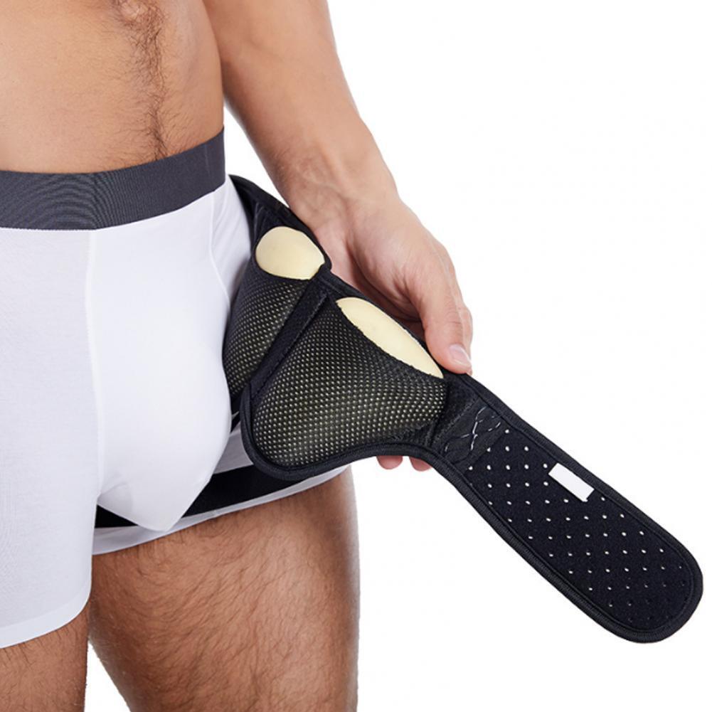 Men Hernia Support Belt Truss Brace Sports Inguinal Groin Hernia Pain Relief