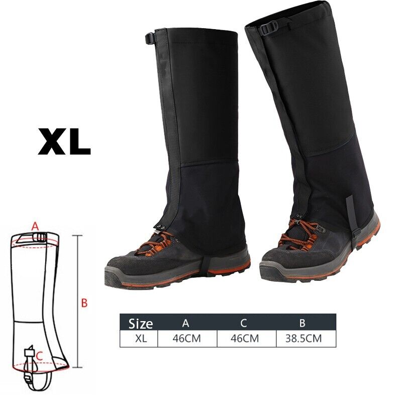 Outdoor Waterproof Hiking Boots Leg Protecte Gaiters Cover Snake Waterproof Boot