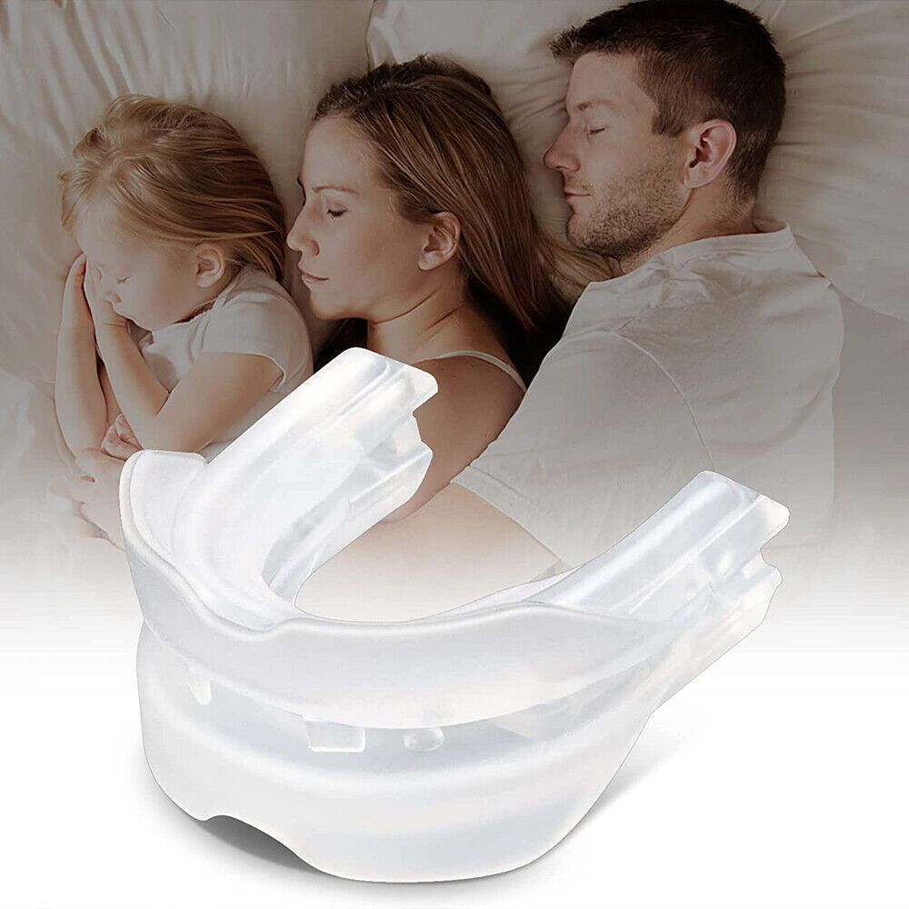 Snore Stopper Plus Anti-Snoring Mouthpiece Device Guard Sleep Apnoea Aid Tool ^