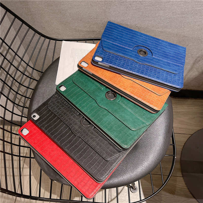 For iPad Mini Air Pro 5 6 7 8 9th Gen Case Smart Leather Rotate Stand Flip Cover