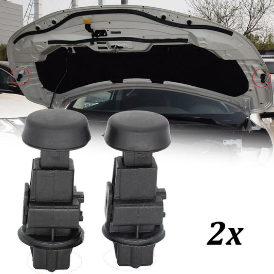 2x For Nissan Rogue Sport 2017 - 2021 Car Rubber Hood Stop Buffer Bumper Support