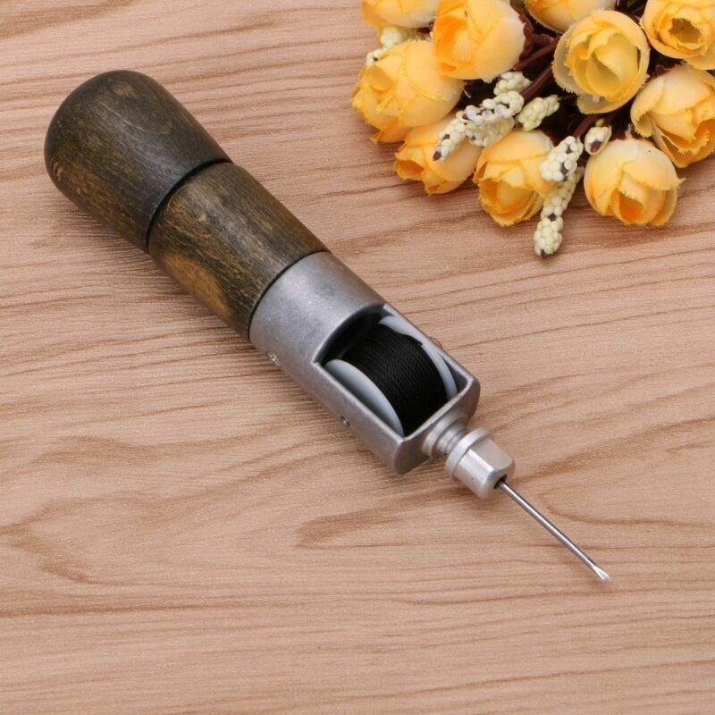 Sewing Awl Needle Tool Kit Stiching Speedy Stitcher for Leather Sail & Canvas