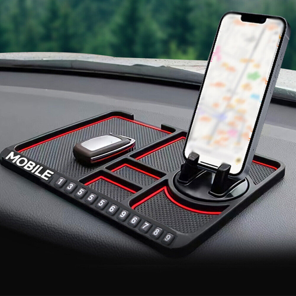 Rubber Car Dashboard Non-slip Mat Pad For Mobile Phone GPS Stand Mount Holder