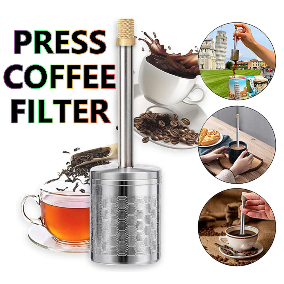 Portable Travel Coffee Brewer Final press Reusable Coffee Filter Coffees Maker