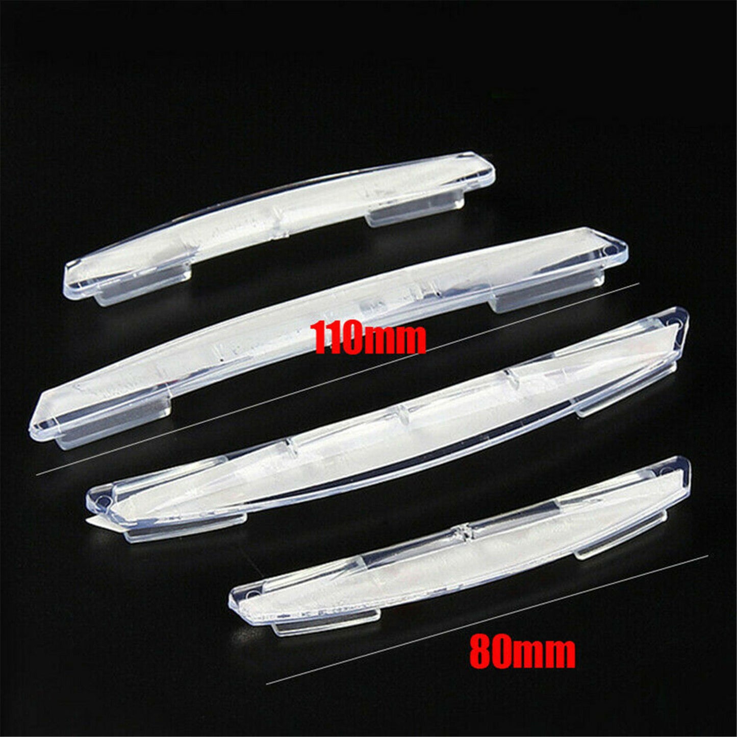 4Pcs Edge Guard Door Protector Anti Collision Scratch Strip Car Accessories