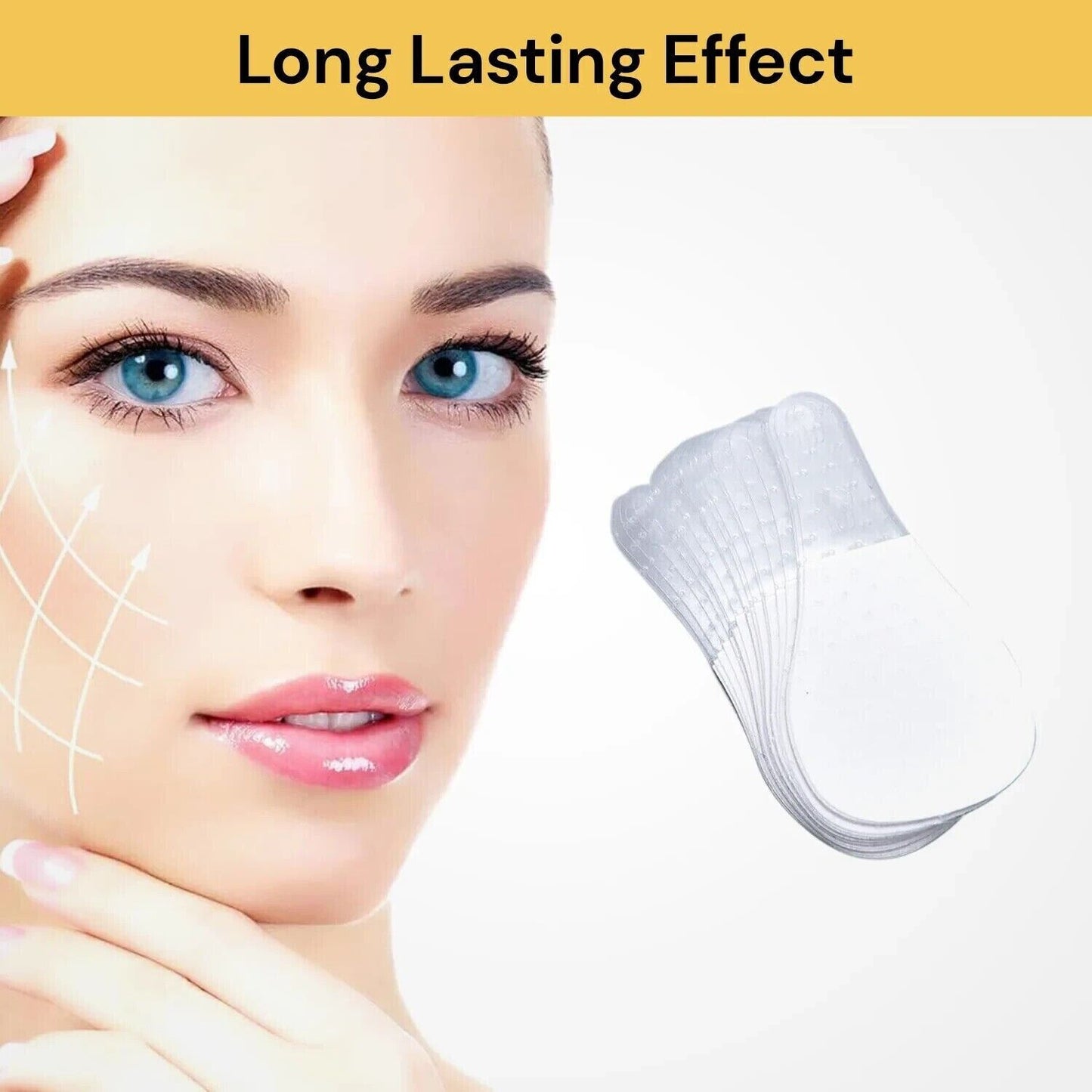 Lift V Shape Facelift Neck & Eye Tapes Face Anti- Wrinkle Instant Face Lift Tape