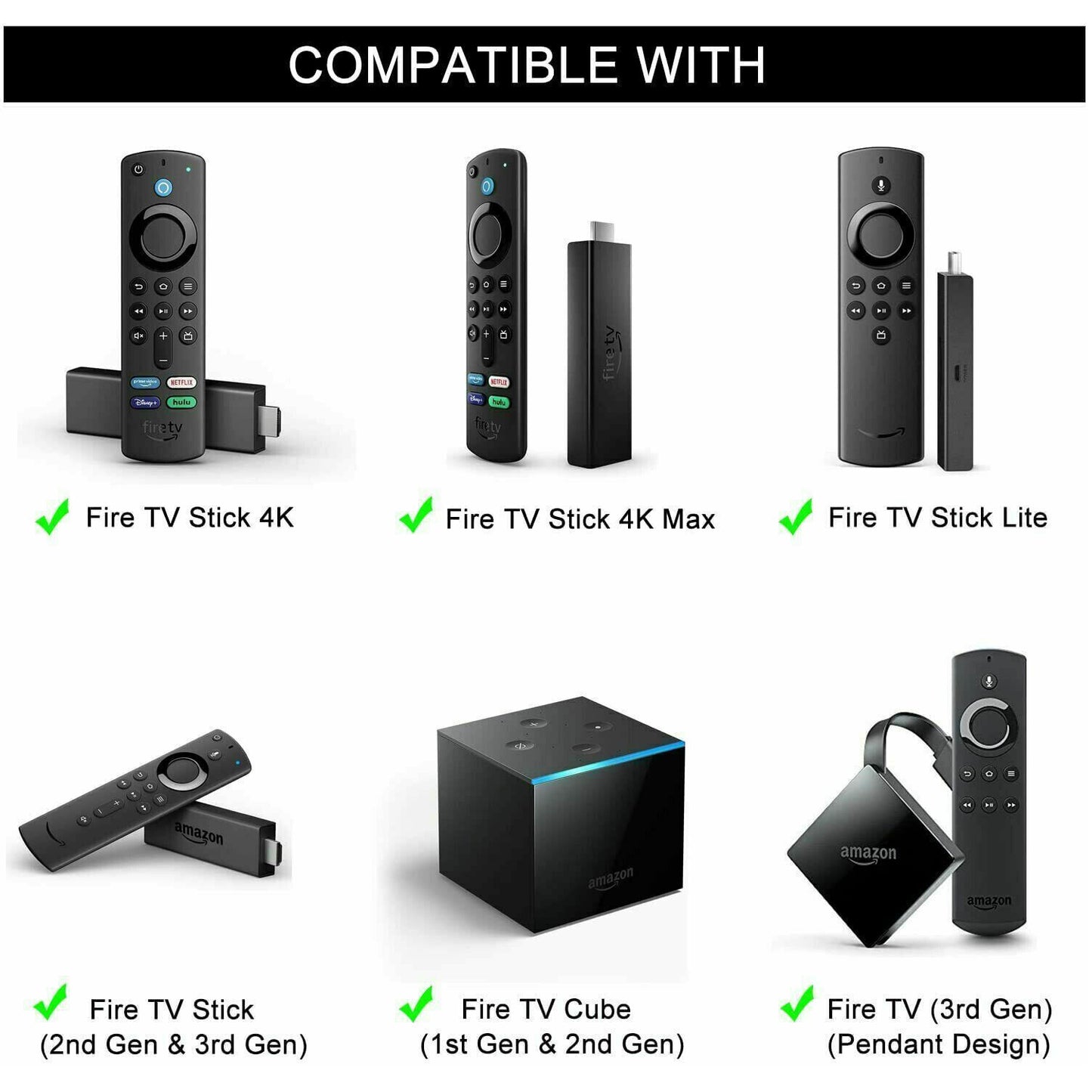 New Replace L5B83G For Amazon Fire TV Stick 4K Max Device Voice Remote Control