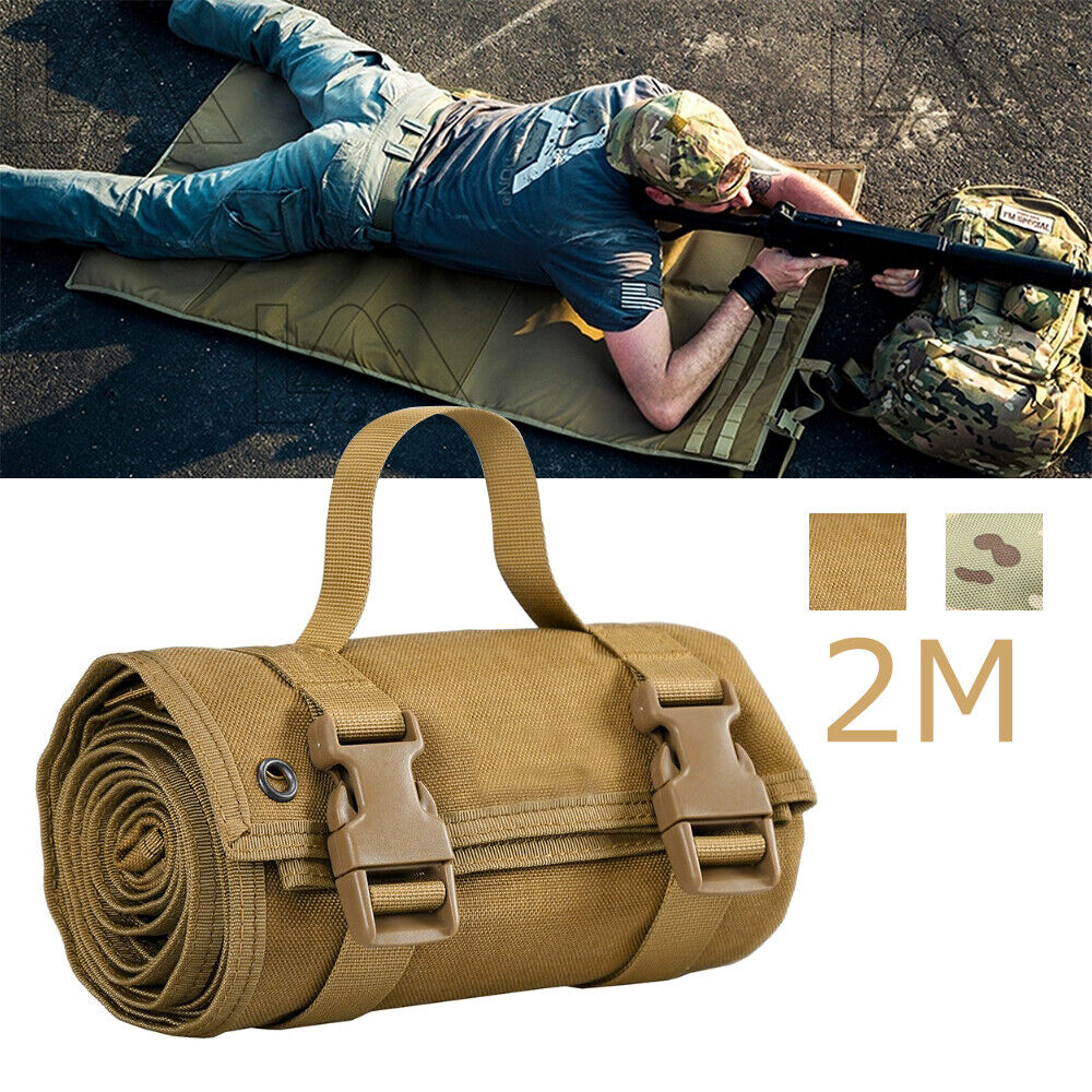 Portable Shooting Range Mat Tactical Hunting Rifle Gun Bag Non-padded Outdoor