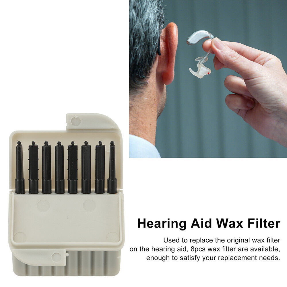 5PACK Hearing Aid Filters Cerustop Wax Guards Dustproof Prevents Earwax Guard