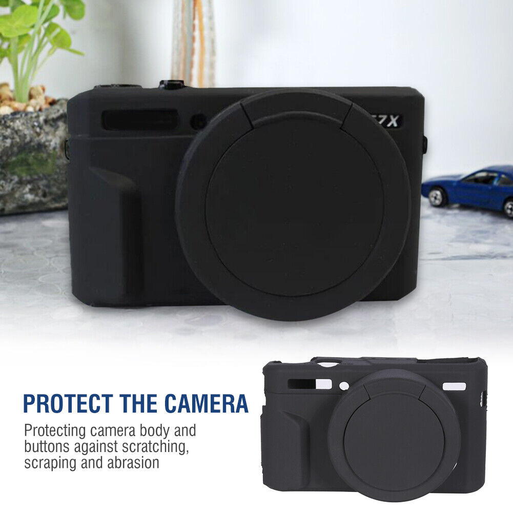 Silicone Camera Case Cage Protector Cover Accessory for Canon G7XII /G7X Mark II