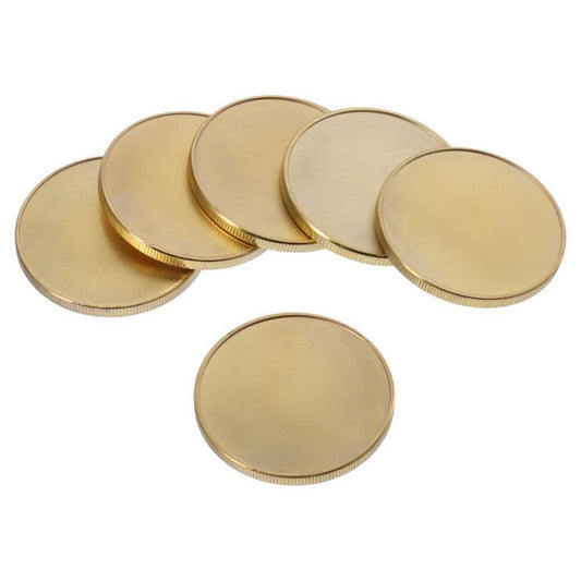 Metal Engraving Blanks Coins Blank Brass Challenge Coin For DIY Crafts