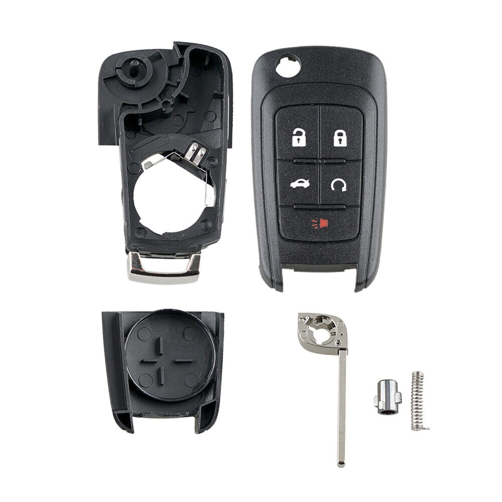 5Button For HOLDEN COMMODORE VF 2013+ Flip Key Remote Blank Shell/Case/Enclosure