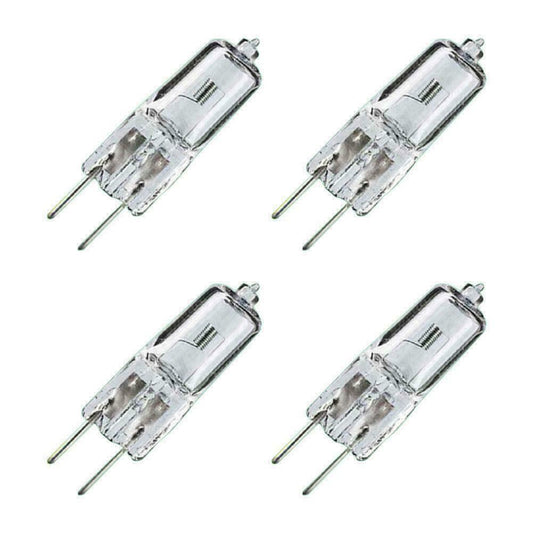 4x 50W 12V Halogen G6.35 Dimmable Clear Capsule Light Lamp Stop Bulb A With B0Q0