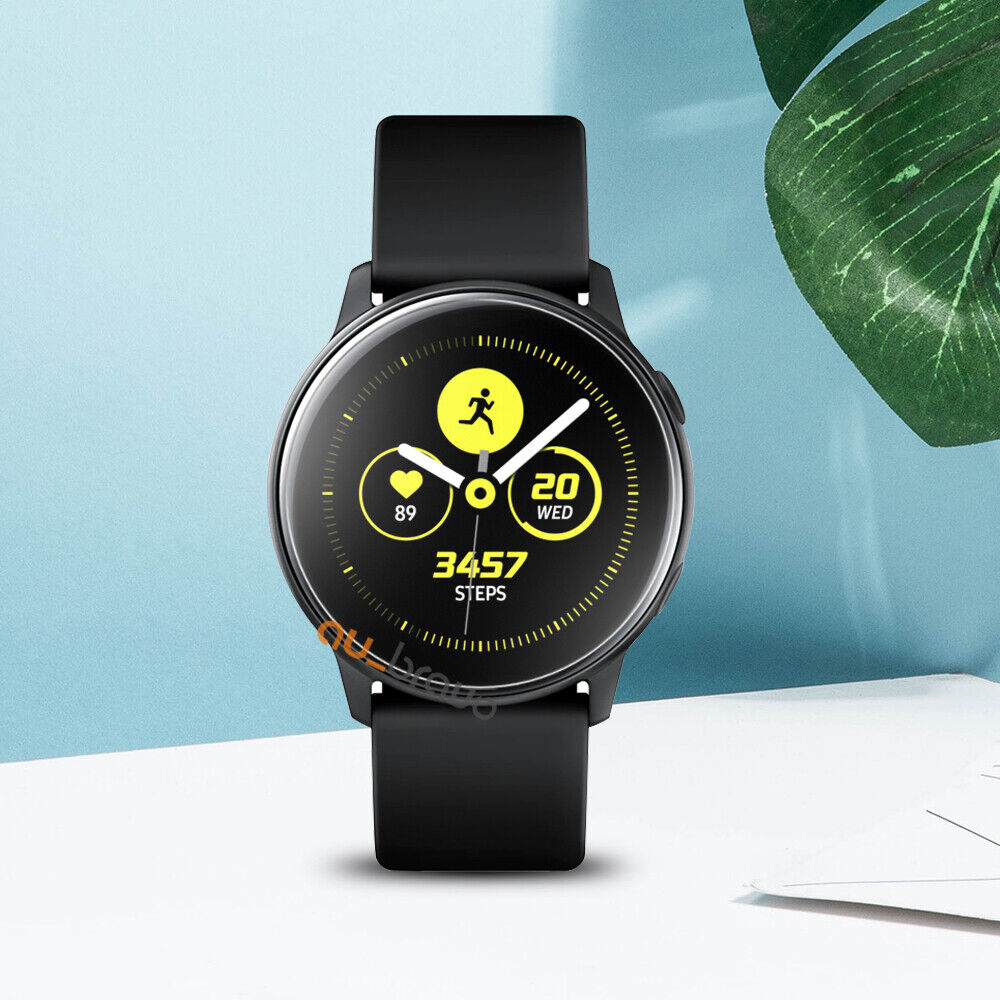 For Samsung Galaxy Watch Active 2 40 44mm Full Cover Waterproof Screen Protector