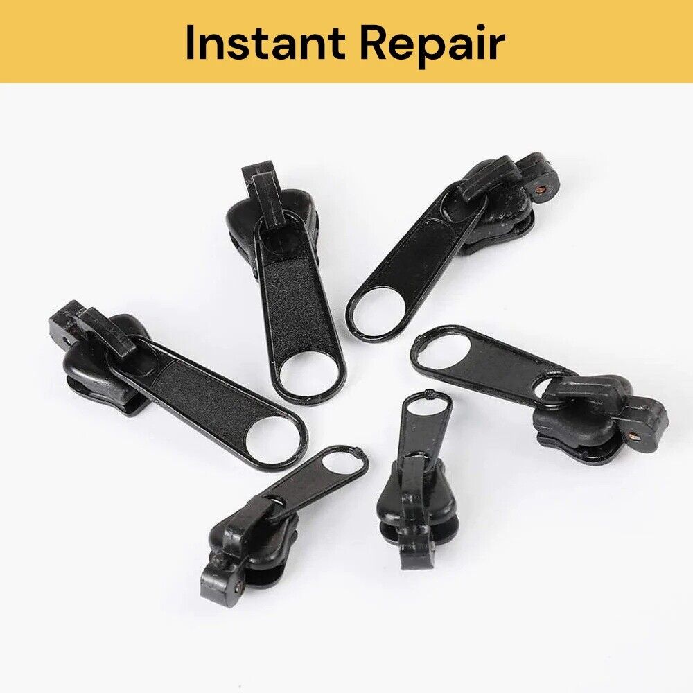 Universal Zipper Heads Repair Kit Replacement Instant Zip Slider Zipper Fix Tool