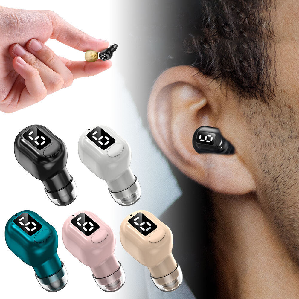 Invisible Earbuds Sleep Smallest Tiny Bluetooth Earbuds Mini Wireless Ear Bud #T