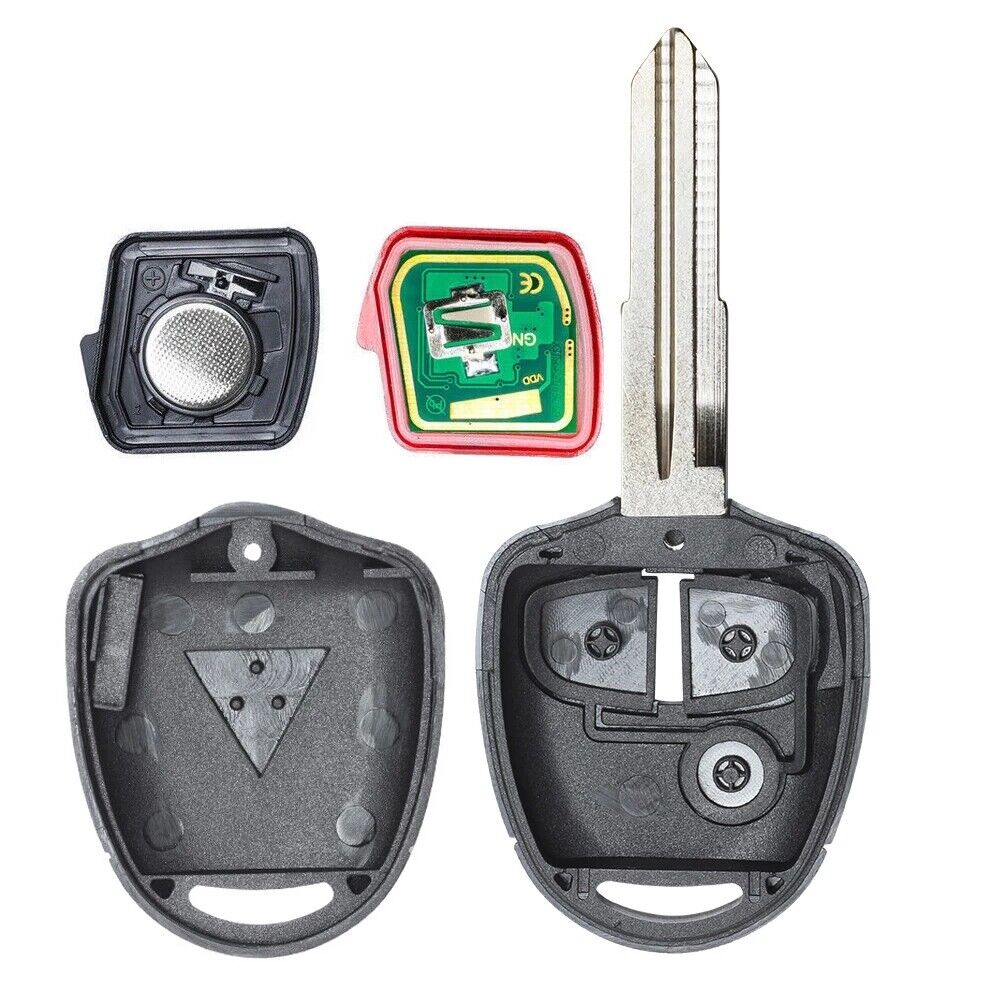 Complete Remote Key Fob Suit for Mitsubishi Outlander Lancer 2008 2009 2010-2013