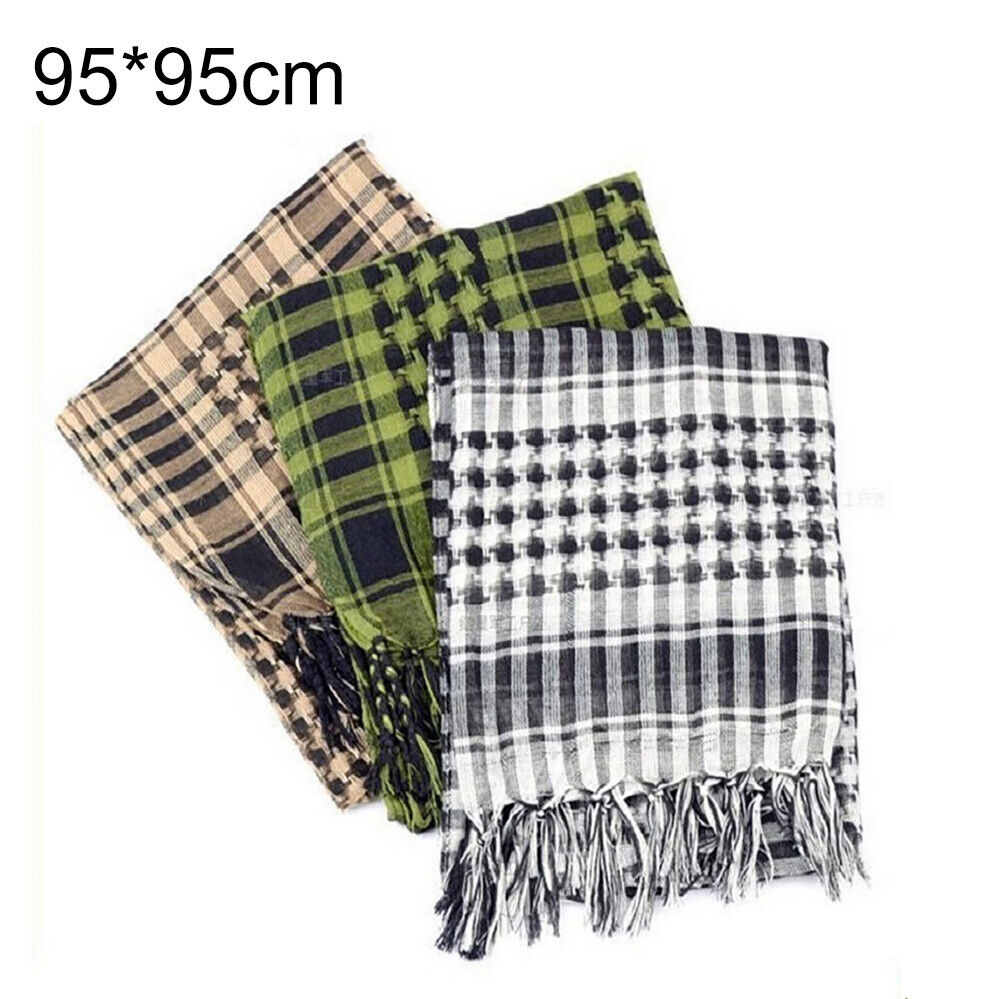 KeffIyeh Tactical Face Mask Shemagh Neck Scarf Palestine Military Arab ArmyKeffIyeh 战术面罩 Shemagh 围巾巴勒斯坦军事阿拉伯军队