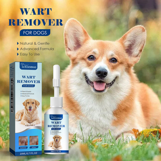 Natural Dog Wart Remover Dog Skin Tags, Dog Wart Removal Treatment 20ml 3Pcs