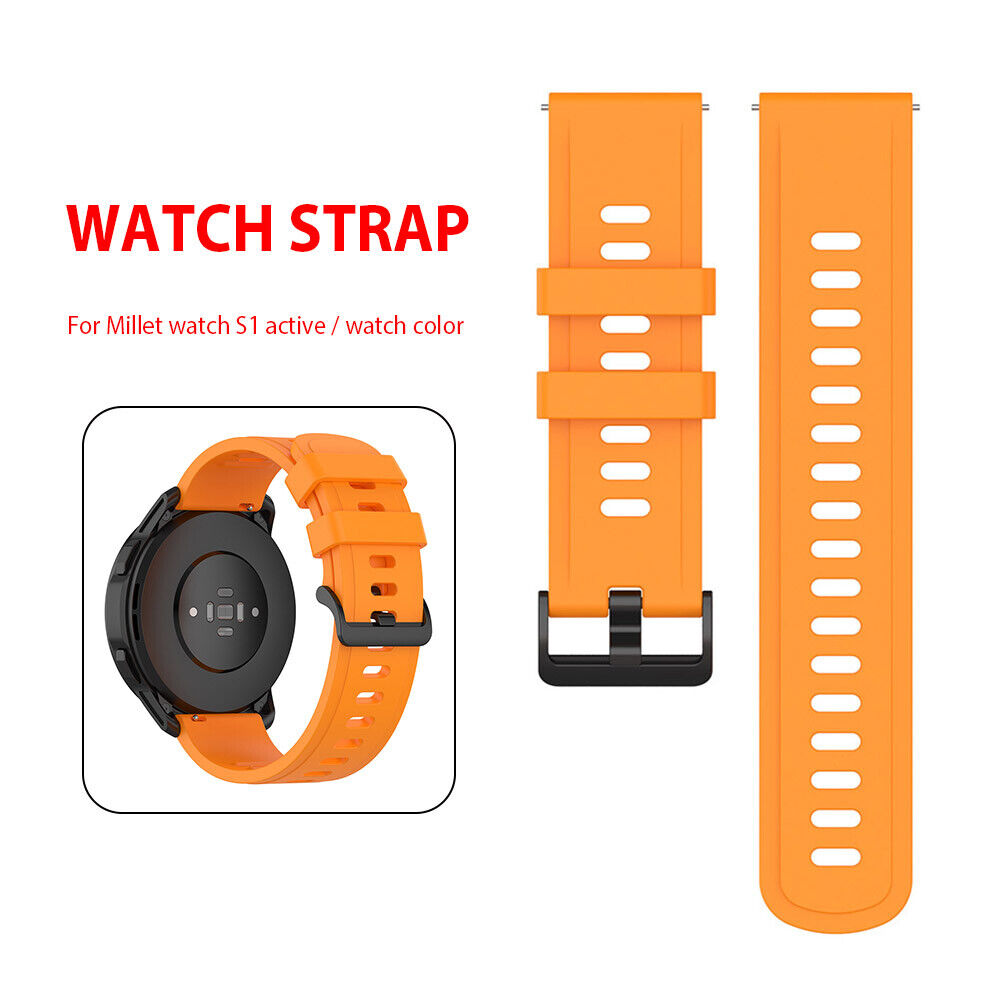 Silicone Strap Band for MI Watch S1 Active/Watch Color (Orange)