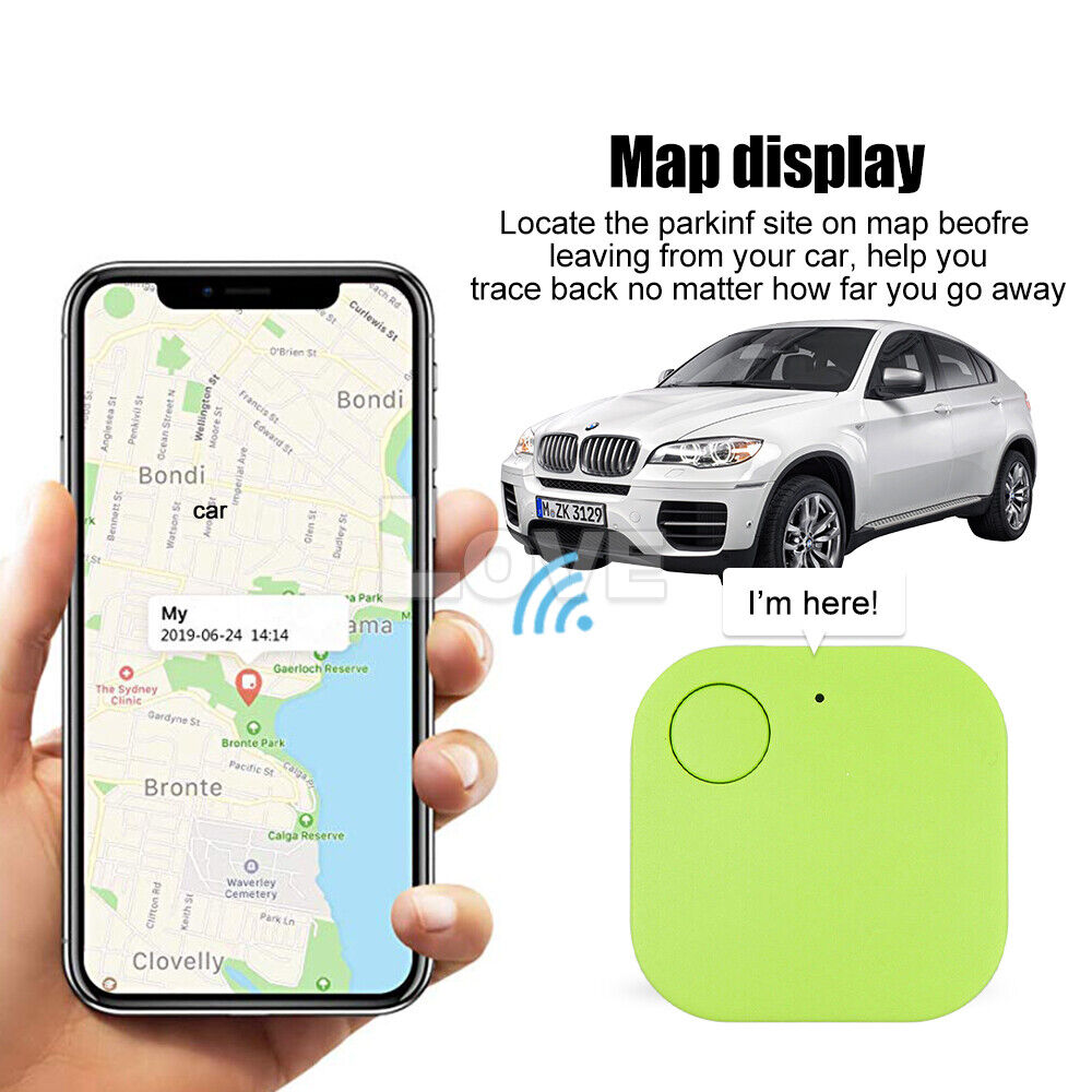 GPS Tracker Kids Pets Wallet Keys Car Alarm Locator Realtime Finder Tag Tracking