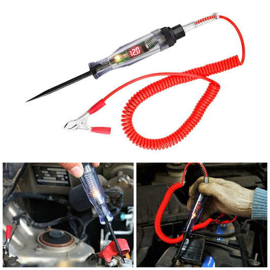 Automotive Car DC 6-24V Circuit Tester Digital Power Wire Test Light Probe Tool