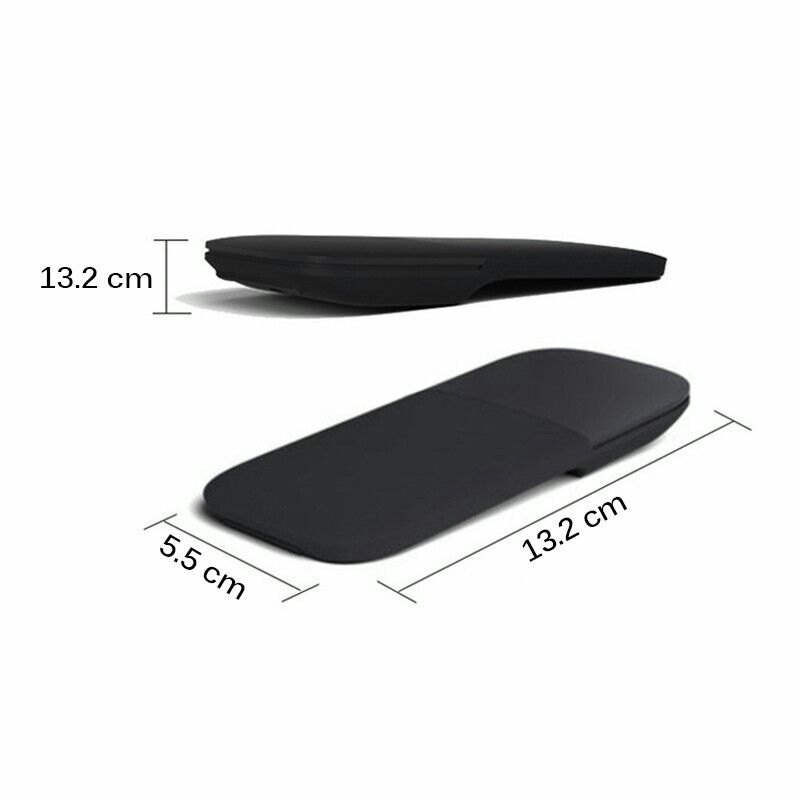 PC Bluetooth Silent Folding Wireless Mouse For Microsoft Surface Arc Touch Mice