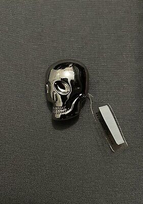 NEW CROCS CHARMS JIBBITZ SILVER SKULL