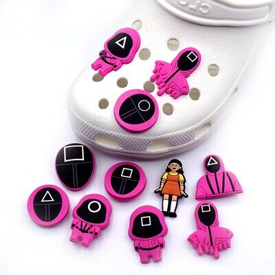 Movies / TV - Jibbitz Charms for Crocs shoes SPONGE BOB GHOSTBUSTERS SQUID GAMES